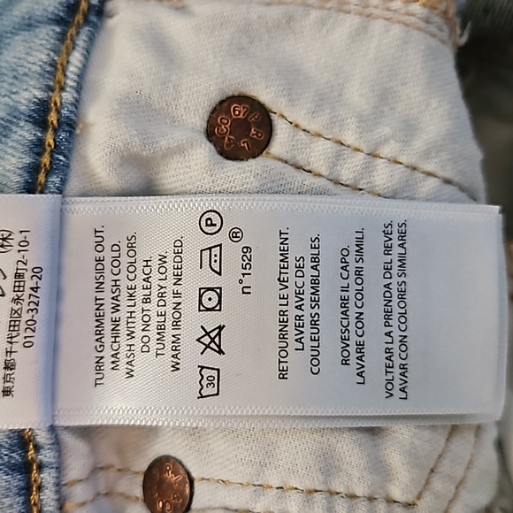 Polo Ralph Lauren Skinny Crop Bleached Woman's Jeans. Sz: 25. EUC - Picture 10 of 12